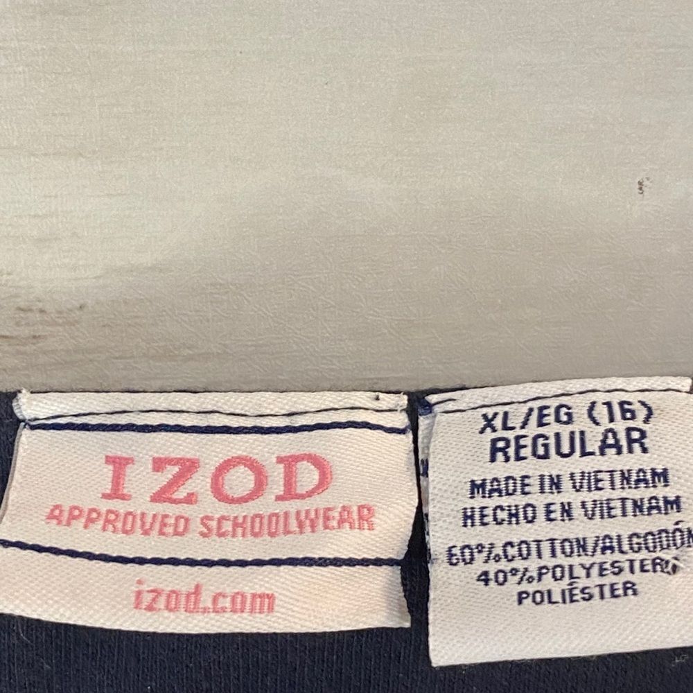 IZOD Navy Blue School Uniform Dress - Picture 3 of 3